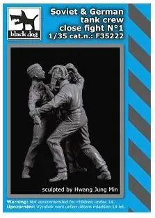 Must-Have Soviet + German Tank Crew Close Fight No.1