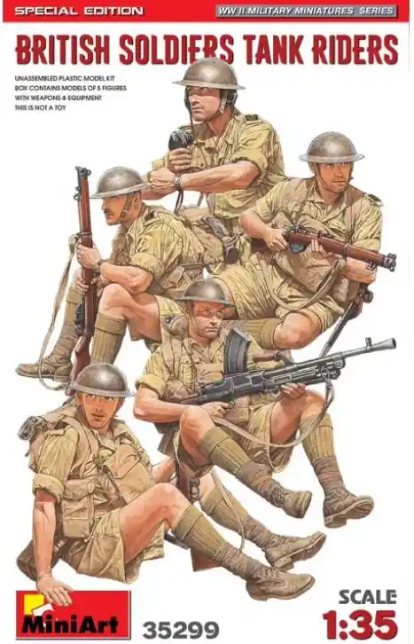 British Soldiers Tank Riders Compra Adesso