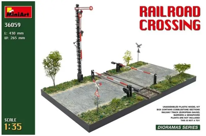 Saldi Railroad crossing