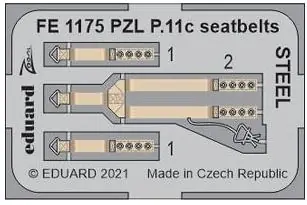 PZL P.11c Seatbelts Steel Reso Gratuito