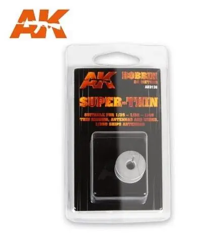 Ultimissimo Modello AK INTERACTIVE 9136 bobina di sartiame elastica super sottile