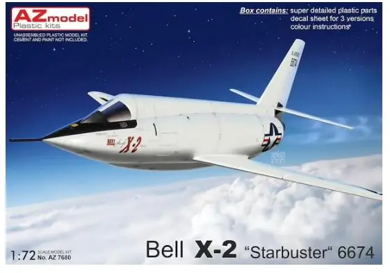 AZ MODEL AZ7680 Bell X-2 "Starbuster" 6674 Offerta
