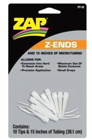 Z-Ends (10 Cannucce a punta lunga ) Ultime Pezzi