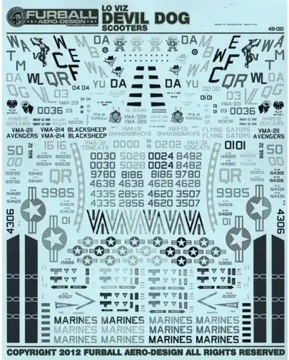 Douglas A-4 Skyhawk markings. Must-Have