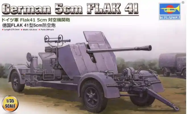 German 5cm FLAK 41 Quantità Limitata