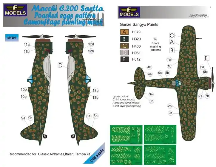 Ultimissimo Modello Macchi C.200 Saetta