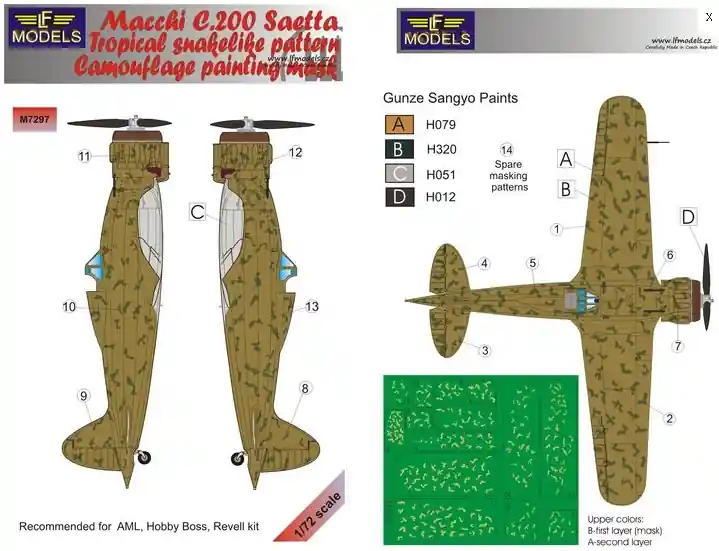 Macchi C.200 Saetta Must-Have