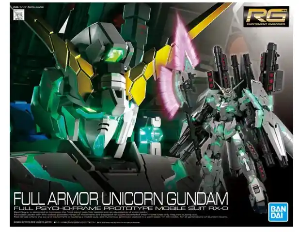Compra Adesso RG Full Armor Unicorn Gundam