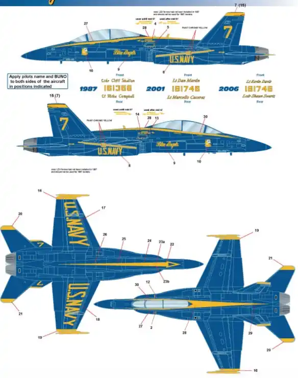 Di Tendenza McDonnell-Douglas F/A-18A/B/C/D