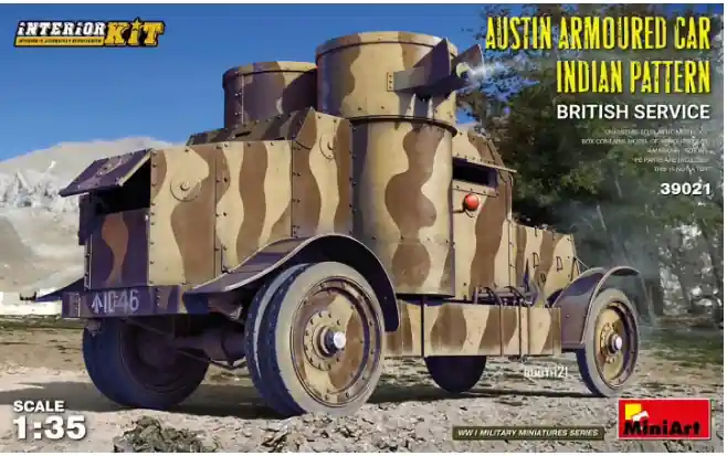 Solo Oggi Austin Armoured Car Indian Pattern