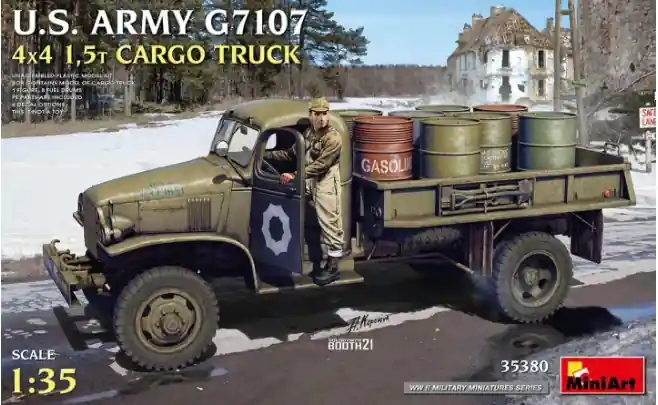 U.S. Army G7107 4X4 1,5t Cargo Truck Compra Adesso
