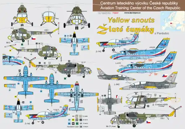 Affare Yellow Snouts Aviation Training Centre of the Czech Republic