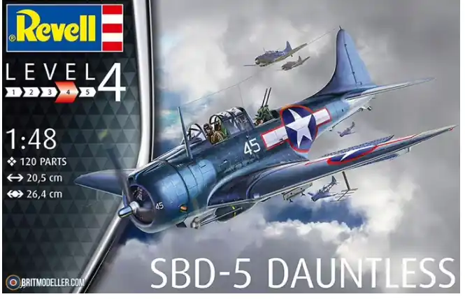 Nuova Collezione REVELL 03869 SBD-5 Dauntless