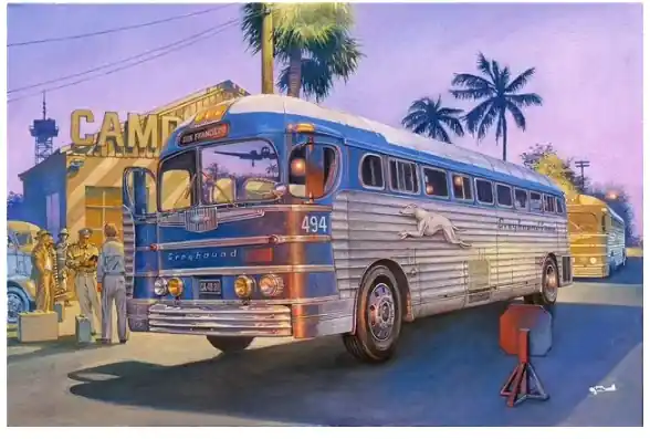 Direttamente Dal Produttore GMC PD3701 Silverside Bus